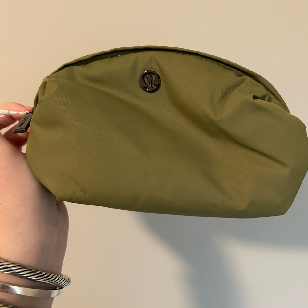 Lululemon Athletica Olive Pouch